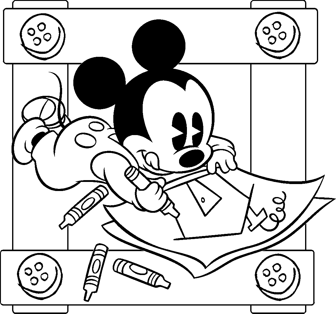 Baby Disney Coloring Pages Cartoons baby disney 5 Printable 2020 0907 Coloring4free
