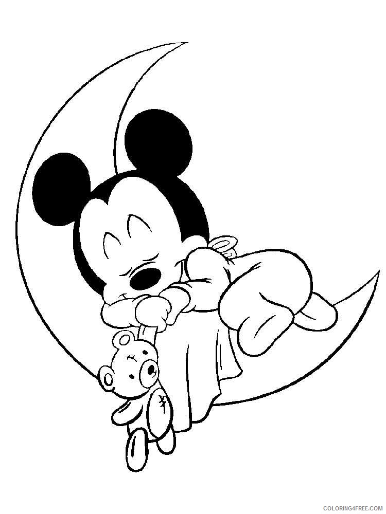 Baby Disney Coloring Pages Cartoons baby disney 5 Printable 2020 0908 Coloring4free