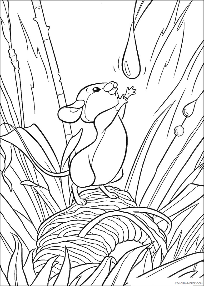 Bambi Coloring Pages Cartoons bambi_cl_15 Printable 2020 0941 Coloring4free