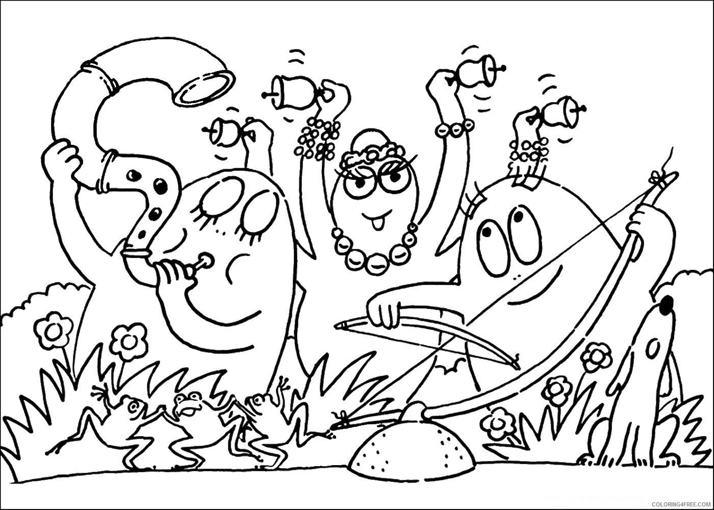 Barbapapa Coloring Pages Cartoons barbappapa_cl_45 Printable 2020 1095 Coloring4free