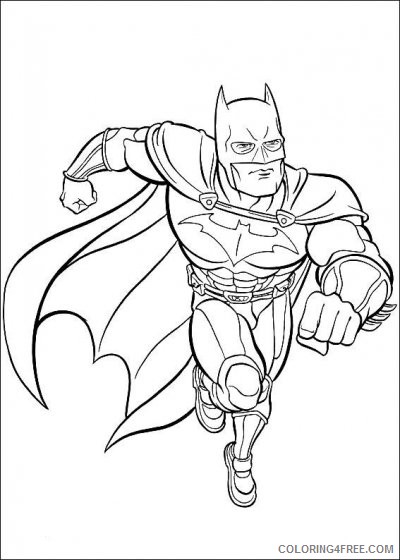 Batman Coloring Pages Superheroes Printable 2020 Coloring4free