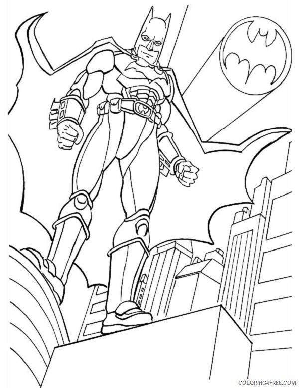 Batman Coloring Pages Superheroes Printable 2020 Coloring4free