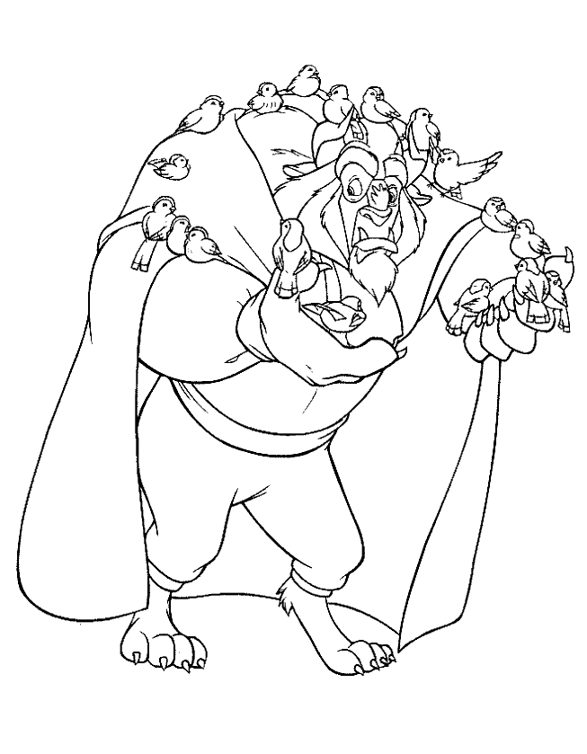 Beauty and the Beast Coloring Pages Cartoons beauty and the beast 16 Printable 2020 1122 Coloring4free
