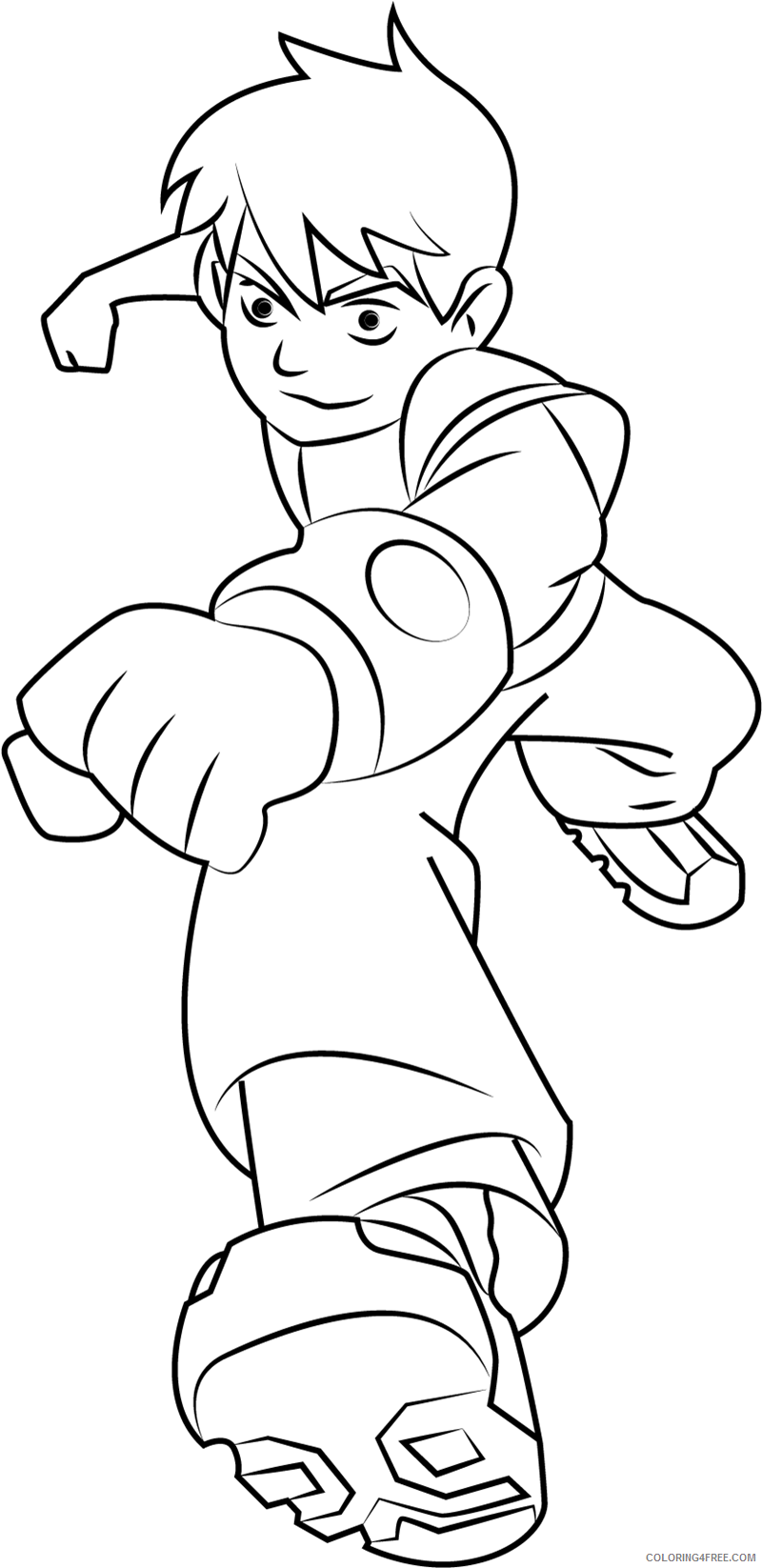 Ben 10 Coloring Pages Cartoons 1530494414_ben 101 Printable 2020 1201 Coloring4free