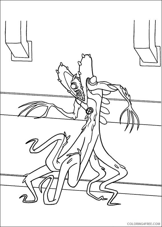 Ben 10 Coloring Pages Cartoons 1533868118_wildvine from ben 10 a4 Printable 2020 1203 Coloring4free