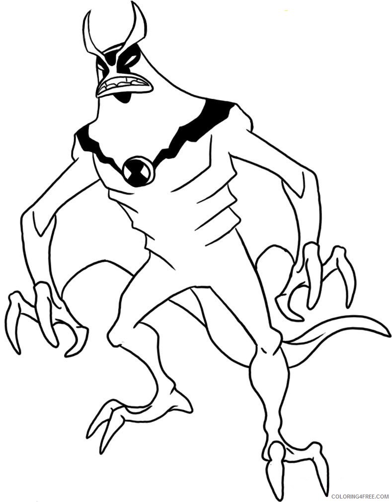 Ben 10 Coloring Pages Cartoons 1542162232_how to draw ben 10 aliens jetray step 7 Printable 2020 1207 Coloring4free