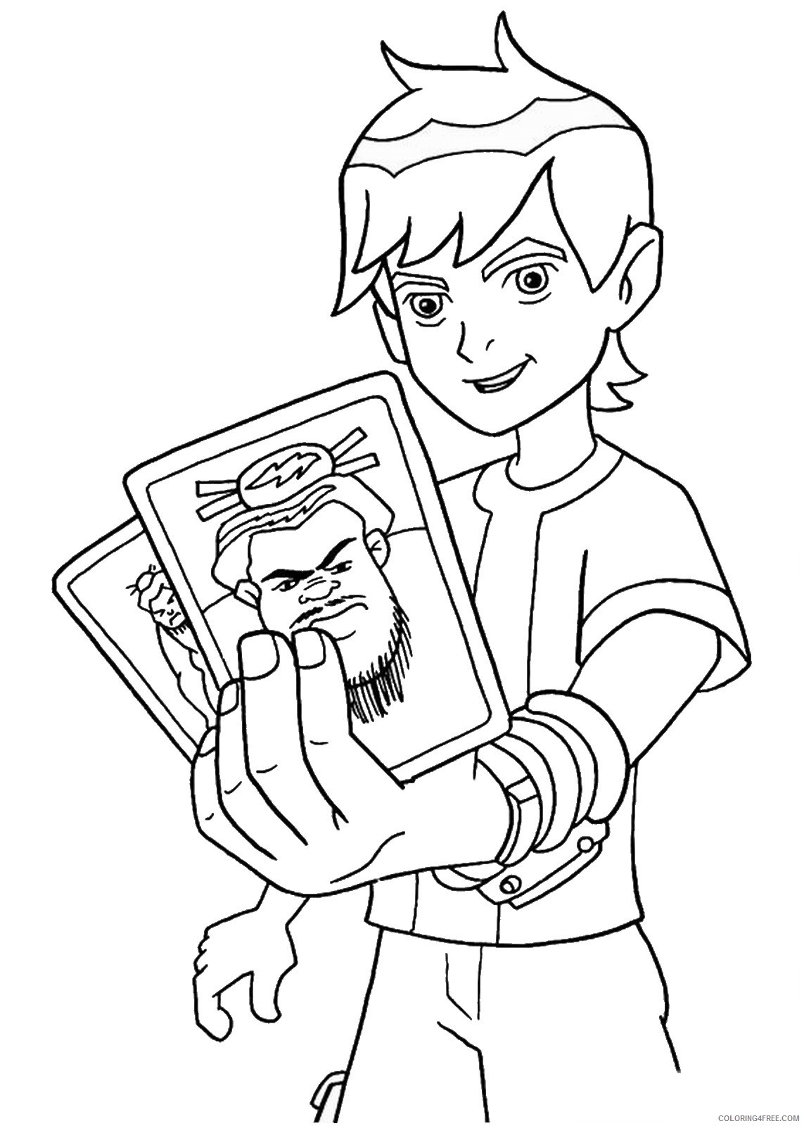 Ben 10 Coloring Pages Cartoons 1542163377_ben10 34 Printable 2020 1211 Coloring4free