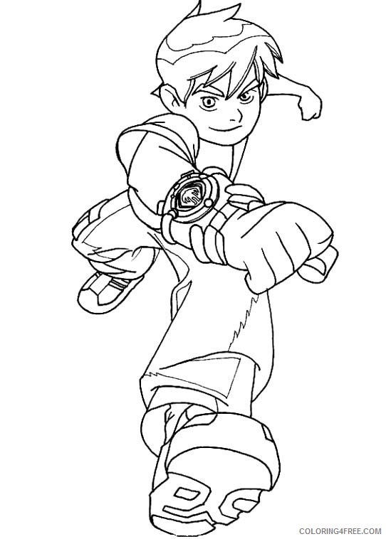 Ben 10 Coloring Pages Cartoons Ben 10 Pictures Free Printable 2020 1293 Coloring4free