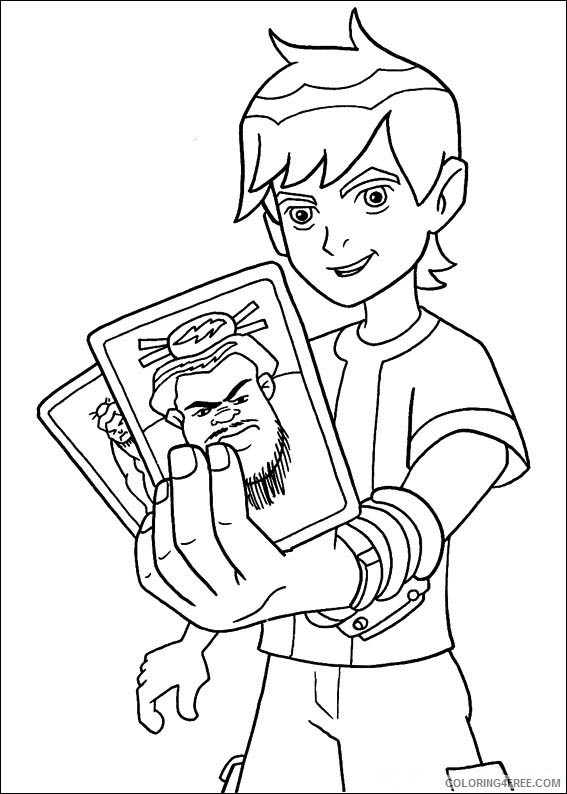 Ben 10 Coloring Pages Cartoons Ben 10 Printable 2020 1289 Coloring4free