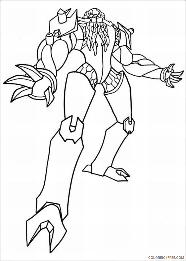 Ben 10 Coloring Pages Cartoons Ben 10 Ultimate Alien Printable 2020 1320 Coloring4free