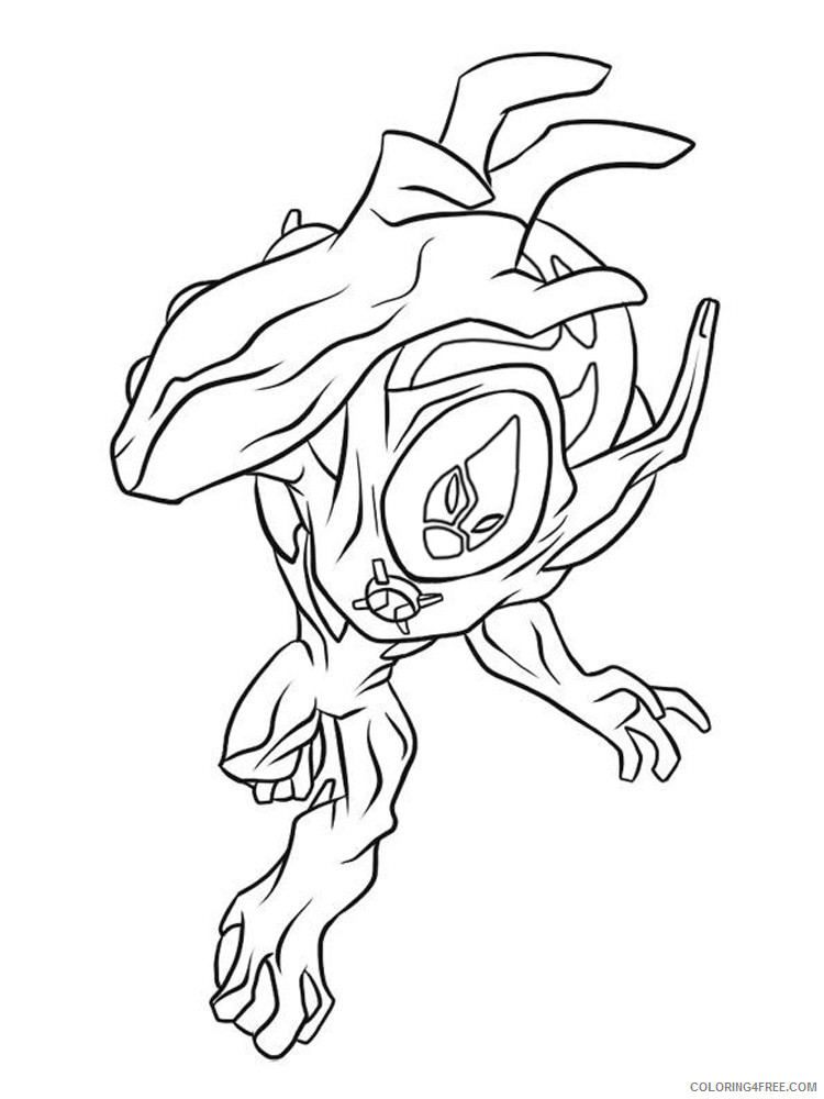 Ben 10 Coloring Pages Cartoons ben 10 ultimate alien for boys 1 Printable 2020 1304 Coloring4free
