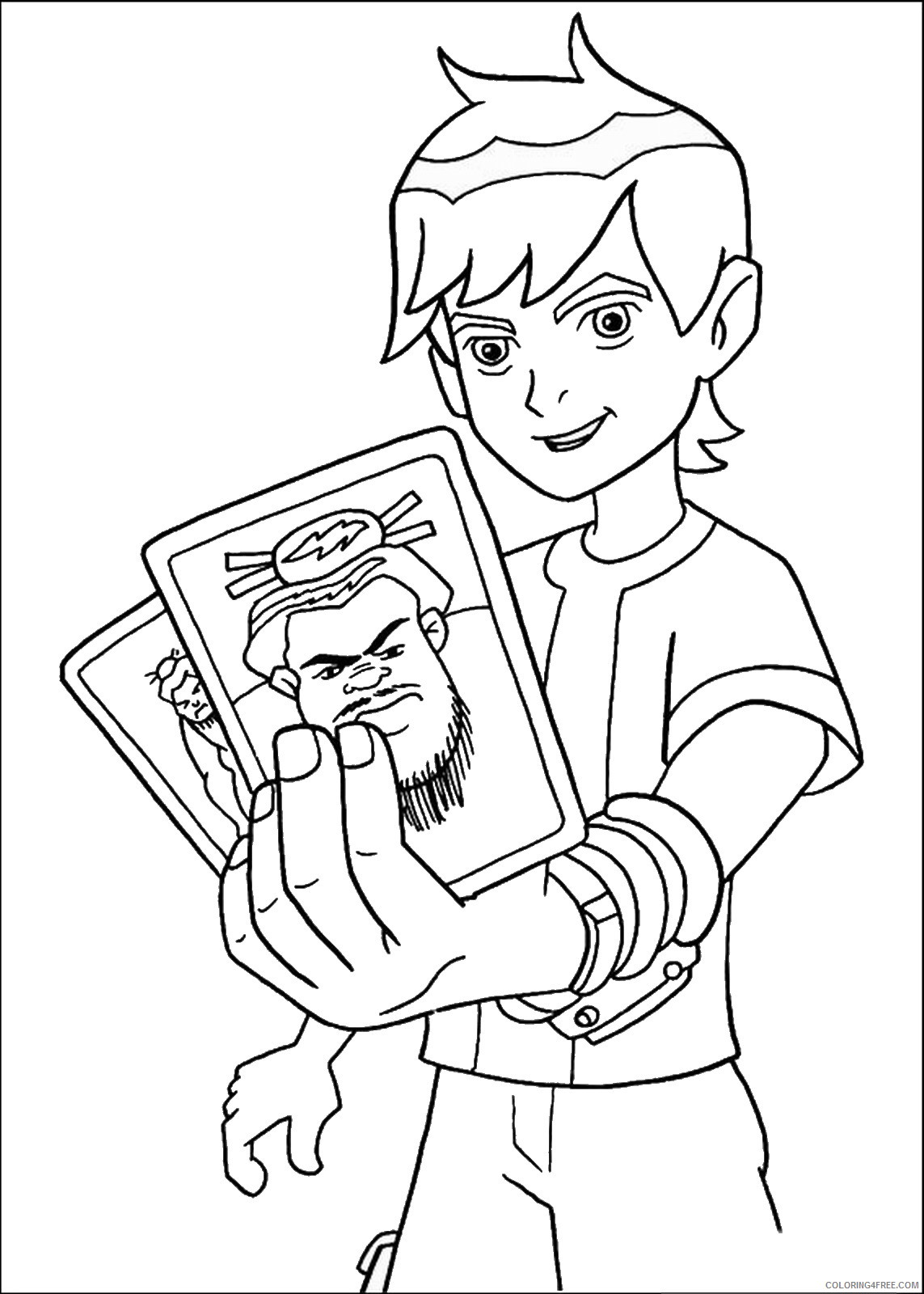 Ben 10 Coloring Pages Cartoons ben10 34 Printable 2020 1219 Coloring4free