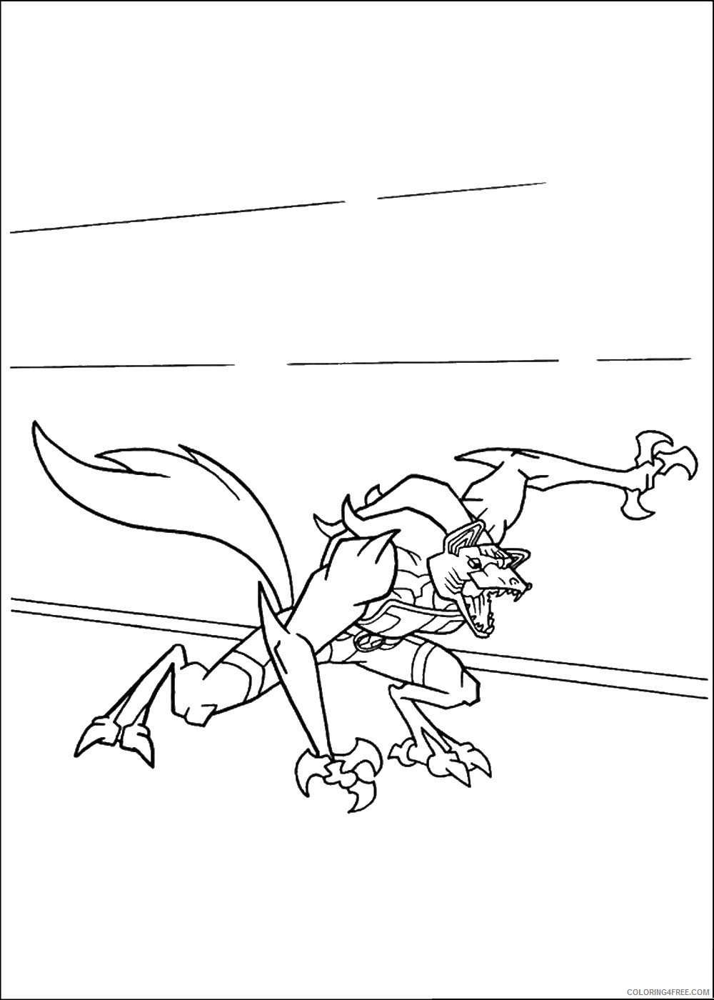 Ben 10 Coloring Pages Cartoons ben10 46 Printable 2020 1224 Coloring4free