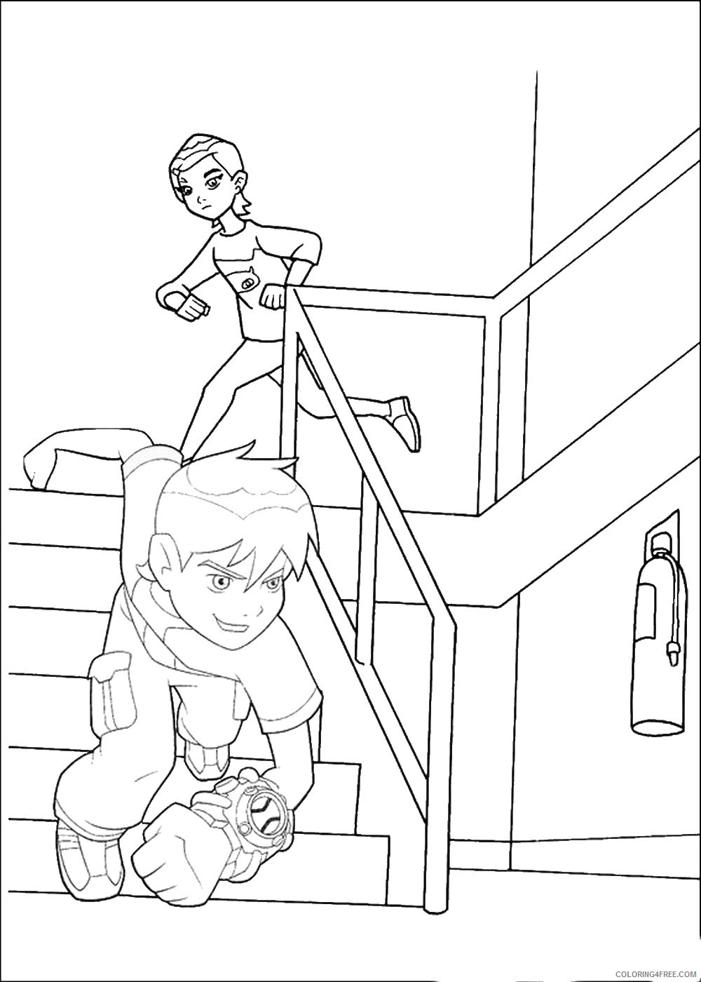 Ben 10 Coloring Pages Cartoons ben10 50 Printable 2020 1227 Coloring4free