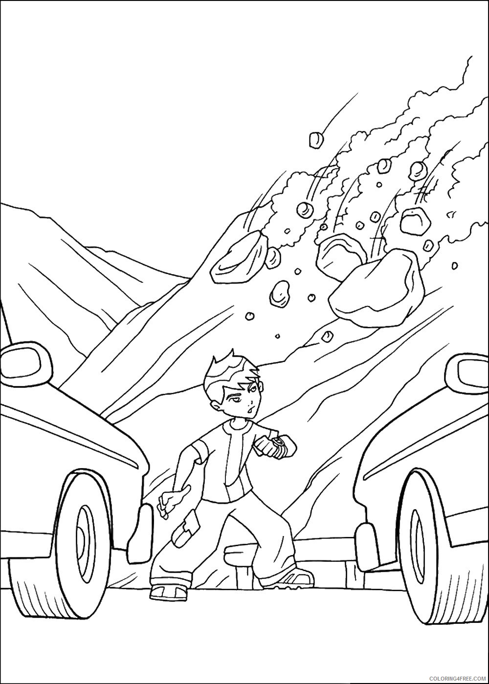 Ben 10 Coloring Pages Cartoons ben10 51 Printable 2020 1228 Coloring4free