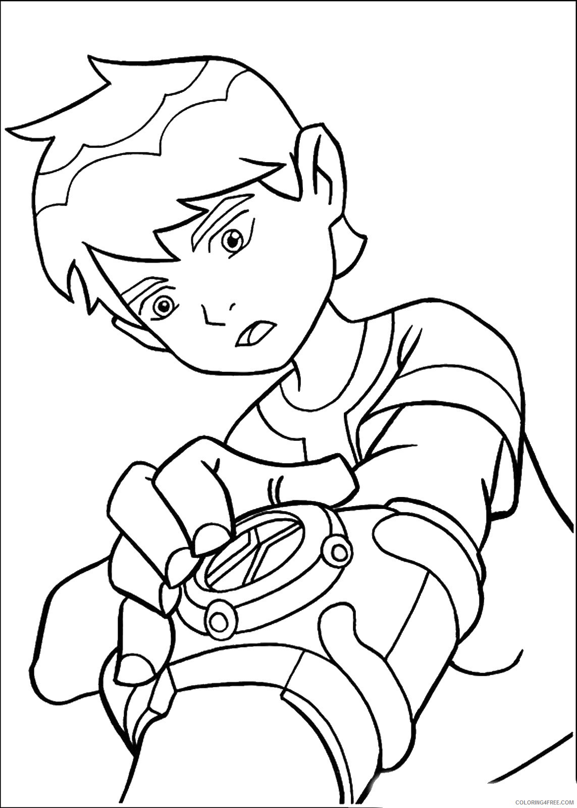 Ben 10 Coloring Pages Cartoons ben10 59 Printable 2020 1236 Coloring4free