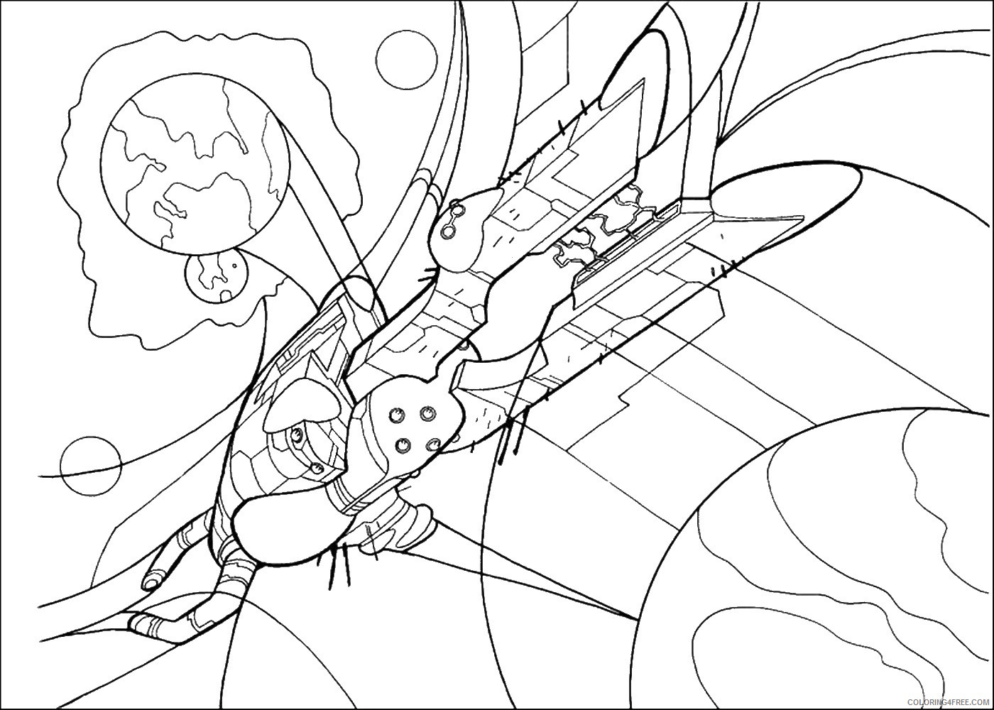 Ben 10 Coloring Pages Cartoons ben10 66 Printable 2020 1241 Coloring4free