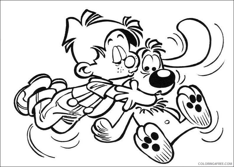 Billy and Buddy Coloring Pages Cartoons bollie und billie kqcmr Printable 2020 1368 Coloring4free