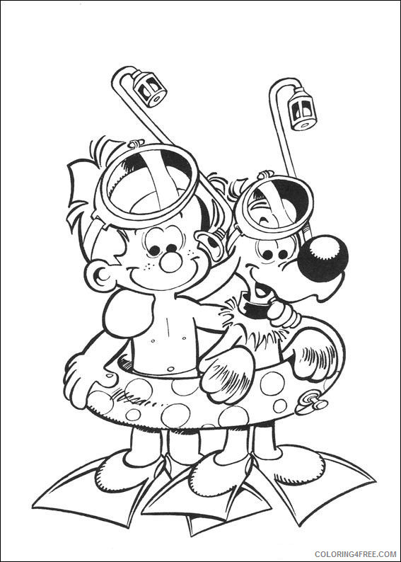 Billy and Buddy Coloring Pages Cartoons bollie und billie xg22S Printable 2020 1373 Coloring4free
