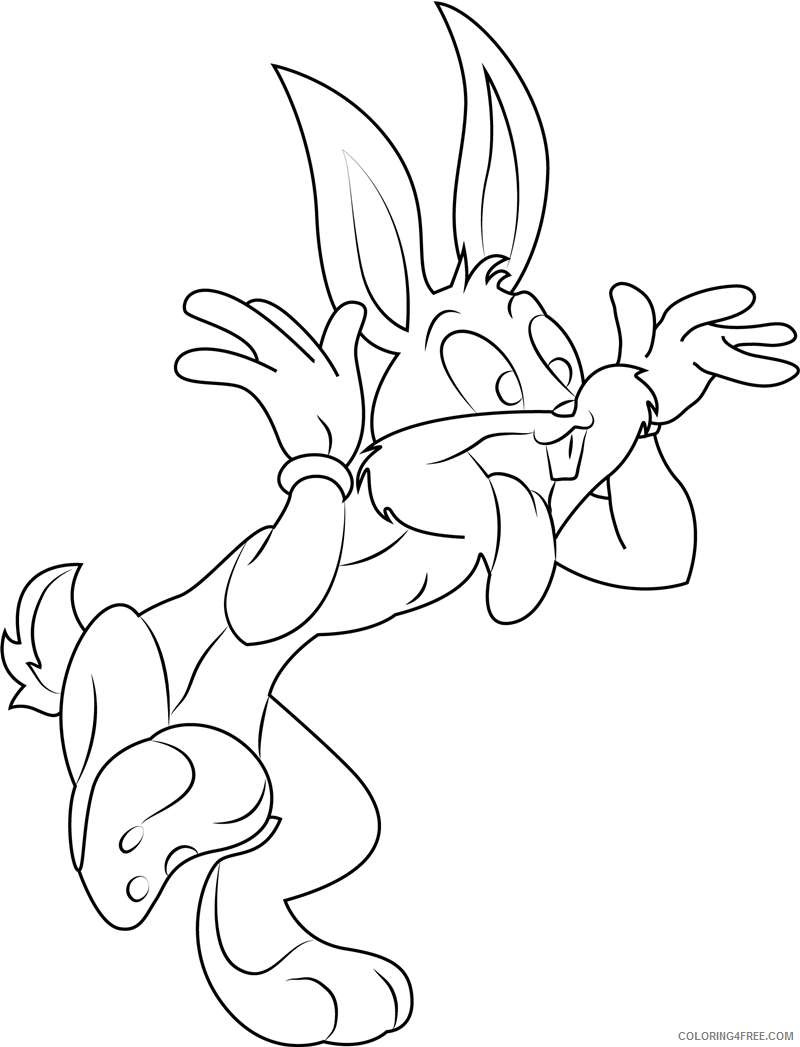 Bugs Bunny Coloring Pages Cartoons 1530324636_bugs bunny rabbit1 Printable 2020 1395 Coloring4free