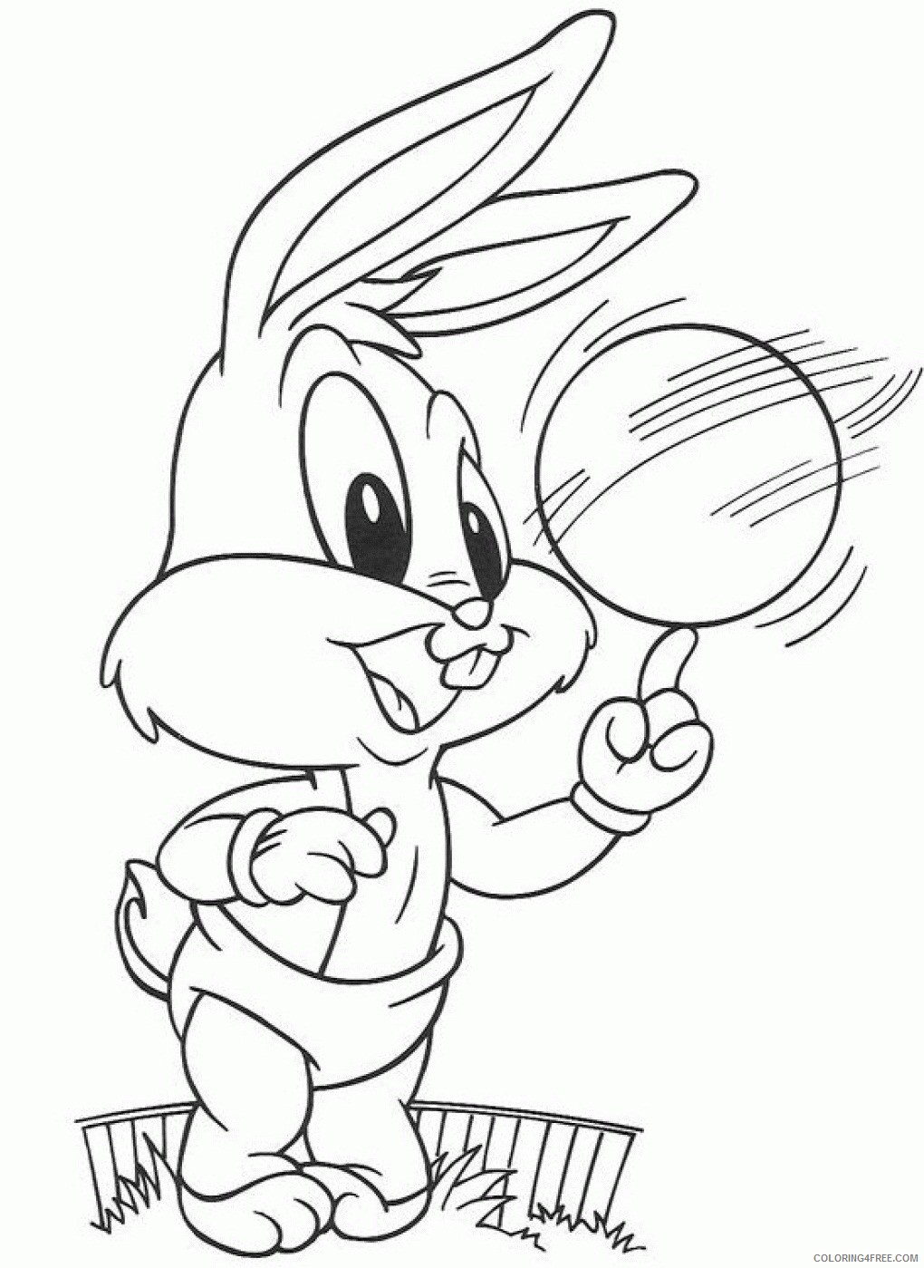 Bugs Bunny Coloring Pages Cartoons Baby Bugs Bunny Printable 2020 1400 Coloring4free