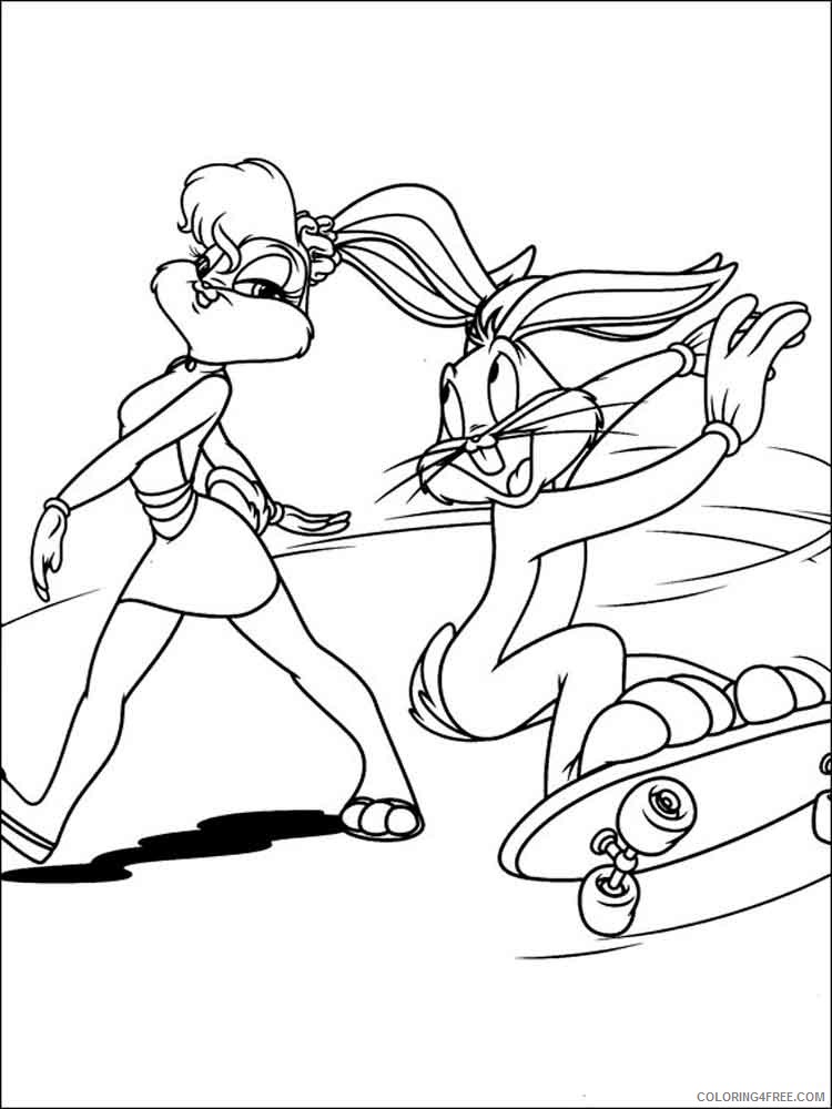 Bugs Bunny Coloring Pages Cartoons Bugs Bunny 10 Printable 2020 1404 Coloring4free