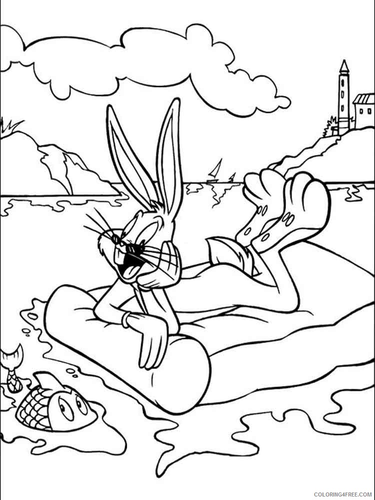 Bugs Bunny Coloring Pages Cartoons Bugs Bunny 18 Printable 2020 1408 Coloring4free