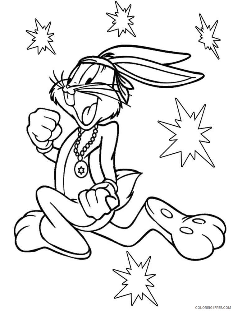 Bugs Bunny Coloring Pages Cartoons Bugs Bunny 22 Printable 2020 1411 Coloring4free