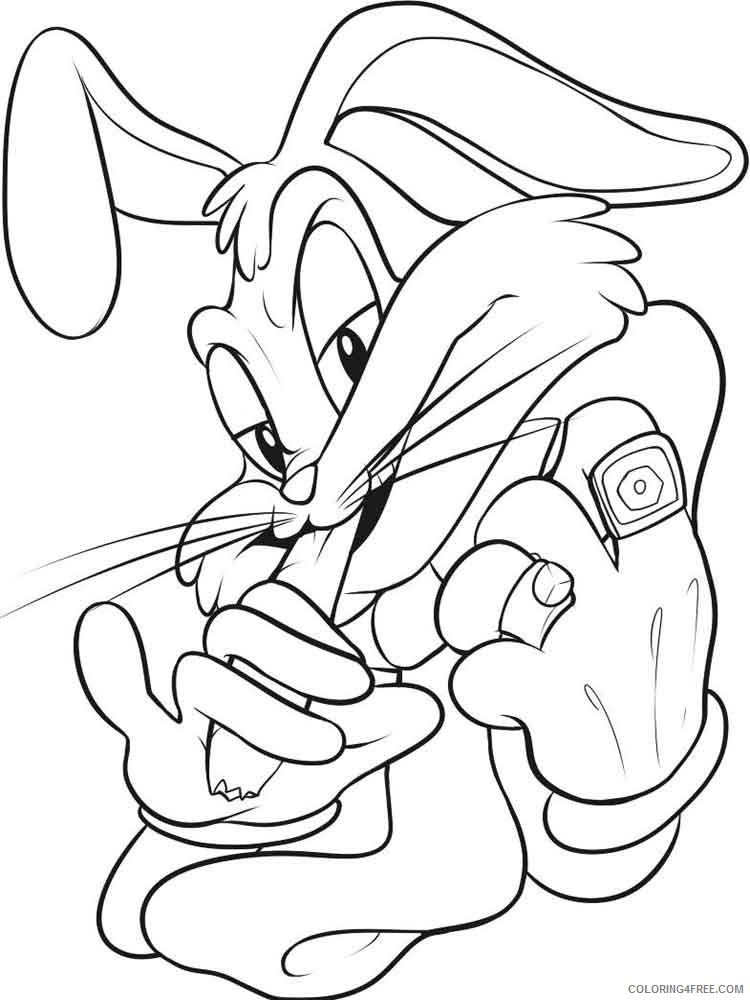 Bugs Bunny Coloring Pages Cartoons Bugs Bunny 23 Printable 2020 1412 Coloring4free