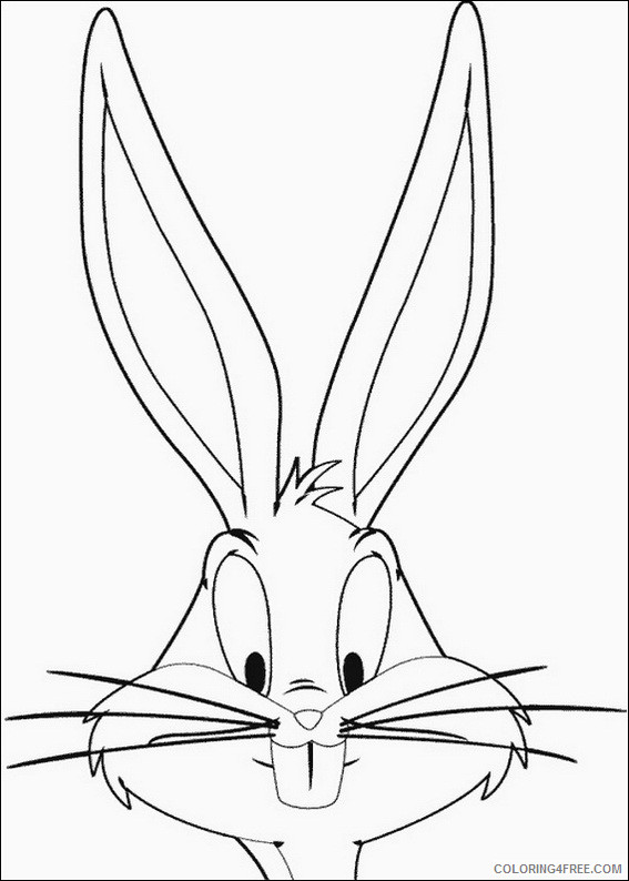 Bugs Bunny Coloring Pages Cartoons bugs bunny Printable 2020 1416 Coloring4free