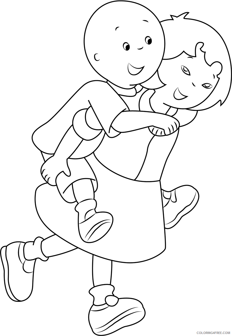 Caillou Coloring Pages Cartoons 1530757806_caillou enjoyinga4 Printable 2020 1436 Coloring4free