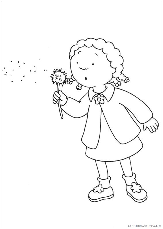 Caillou Coloring Pages Cartoons Caillou Free Download Printable 2020 1459 Coloring4free