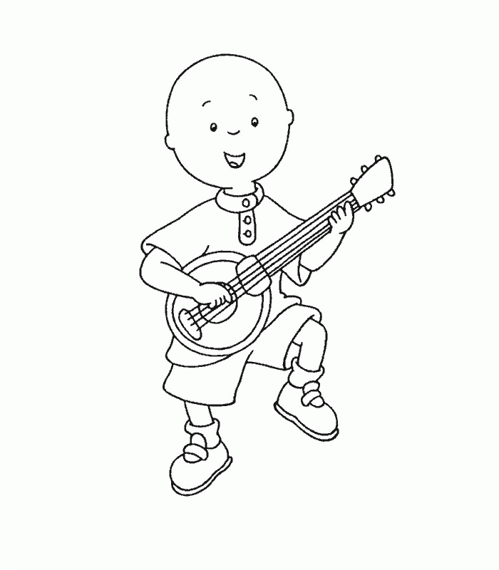 Caillou Coloring Pages Cartoons Caillou Printable 2020 1464 Coloring4free