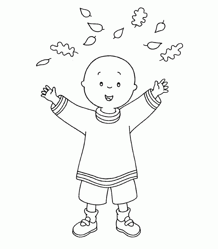 Caillou Coloring Pages Cartoons Caillou Printable 2020 1465 Coloring4free