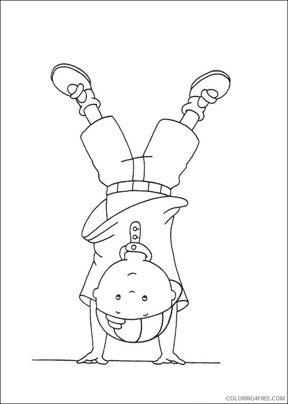 Caillou Coloring Pages Cartoons Caillou To Print Printable 2020 1491 Coloring4free