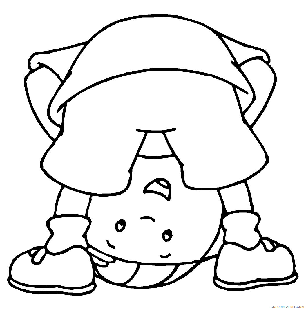 Caillou Coloring Pages Cartoons Caillou for Kids Printable 2020 1480 Coloring4free
