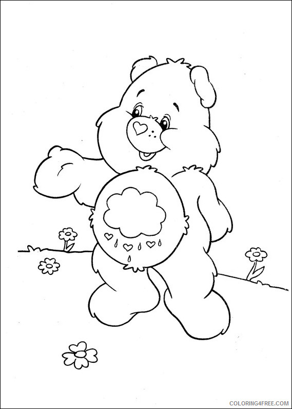 Care Bears Coloring Pages Cartoons care bears 1 Printable 2020 1582 Coloring4free