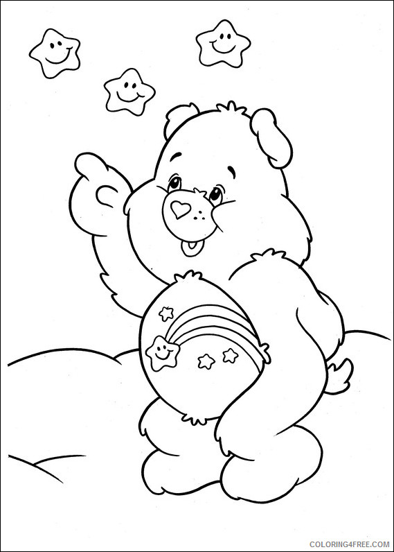 Care Bears Coloring Pages Cartoons care bears 2 Printable 2020 1583 Coloring4free