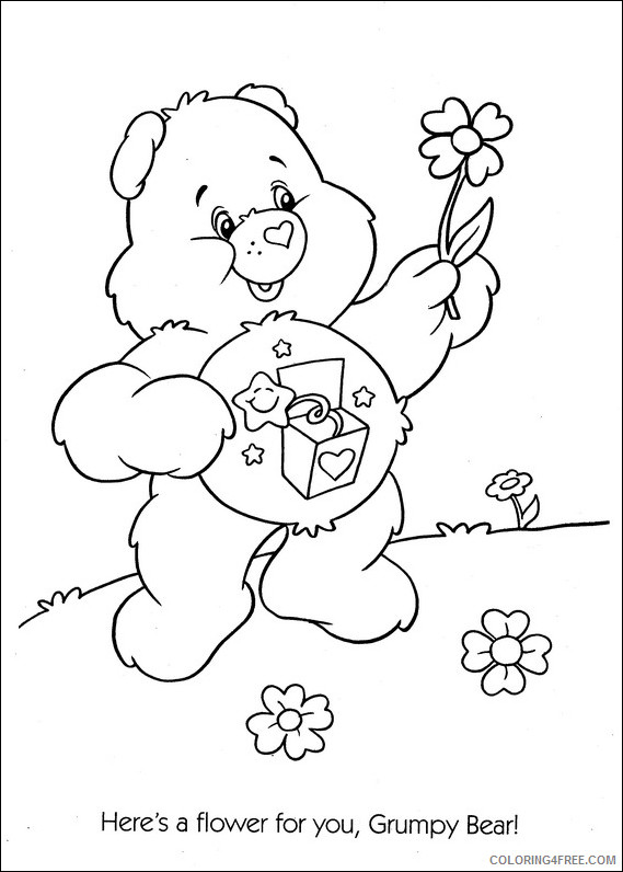 Care Bears Coloring Pages Cartoons care bears 3 Printable 2020 1584 Coloring4free