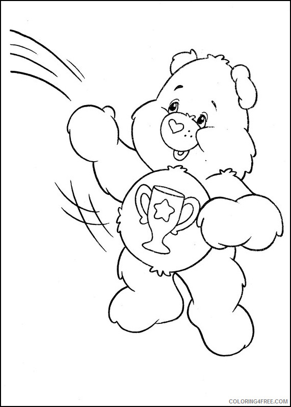 Care Bears Coloring Pages Cartoons care bears 4 Printable 2020 1585 Coloring4free