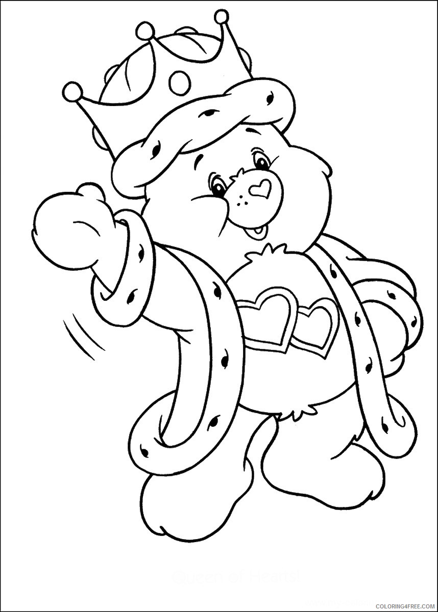 Care Bears Coloring Pages Cartoons care_bears_cl_08 Printable 2020 1548 Coloring4free
