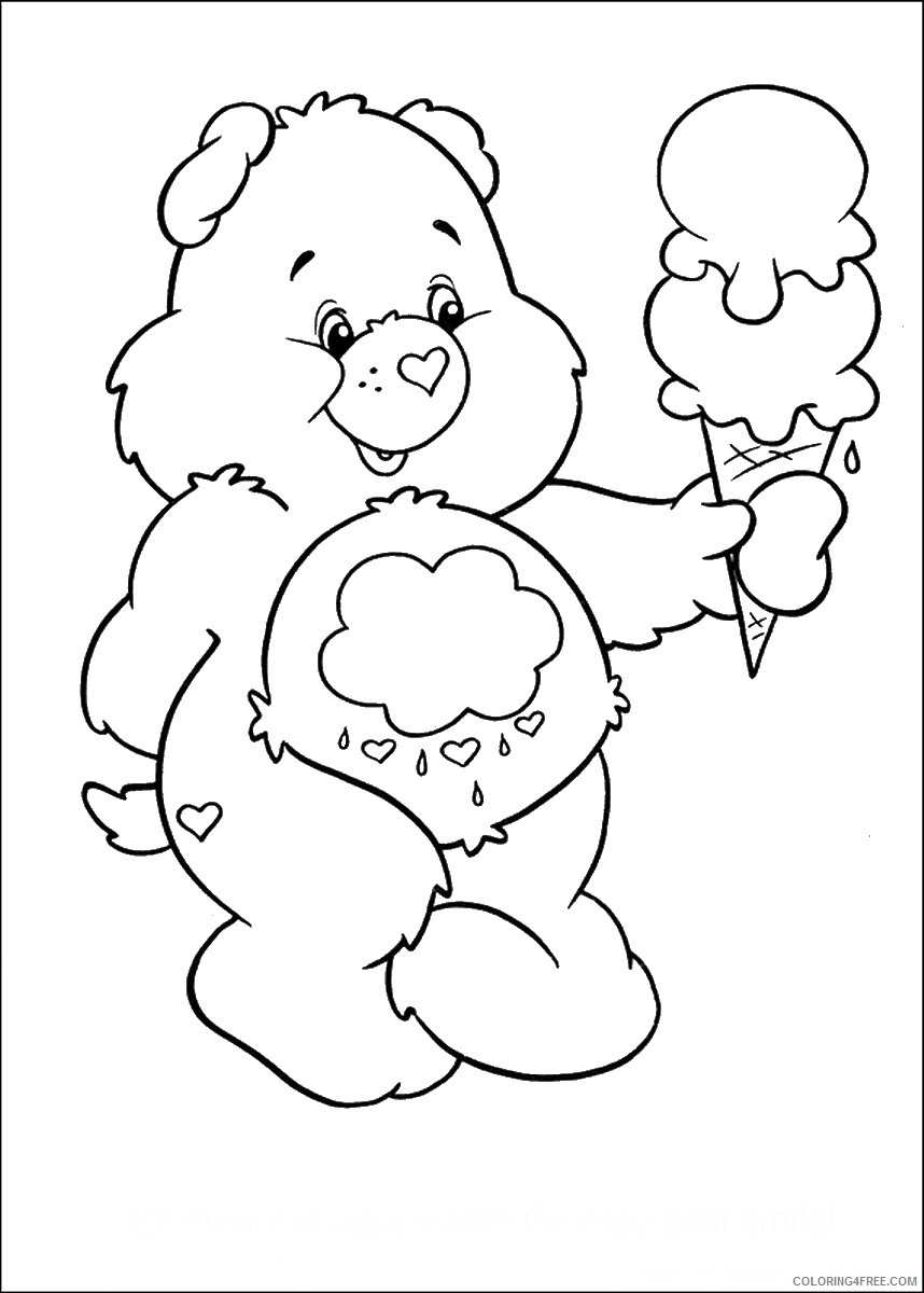 Care Bears Coloring Pages Cartoons care_bears_cl_09 Printable 2020 1549 Coloring4free