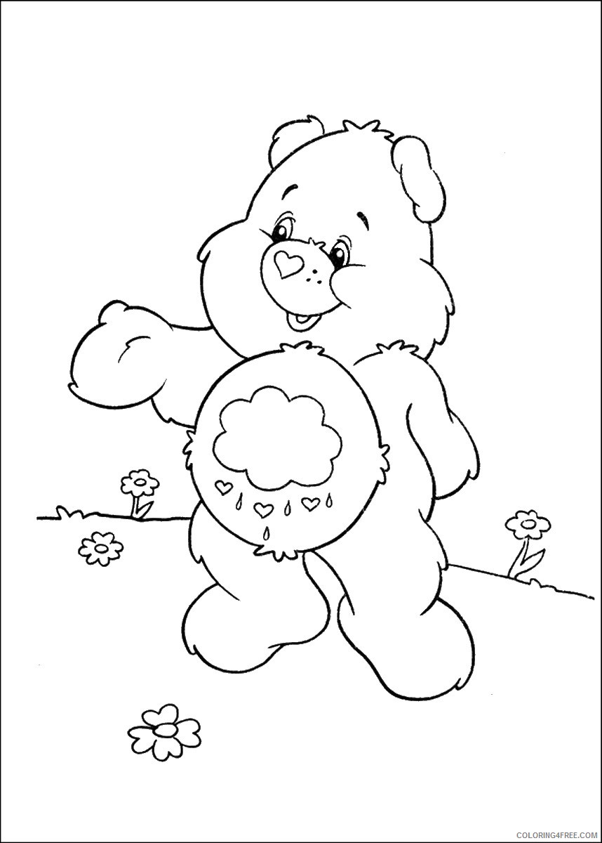 Care Bears Coloring Pages Cartoons care_bears_cl_17 Printable 2020 1555 Coloring4free