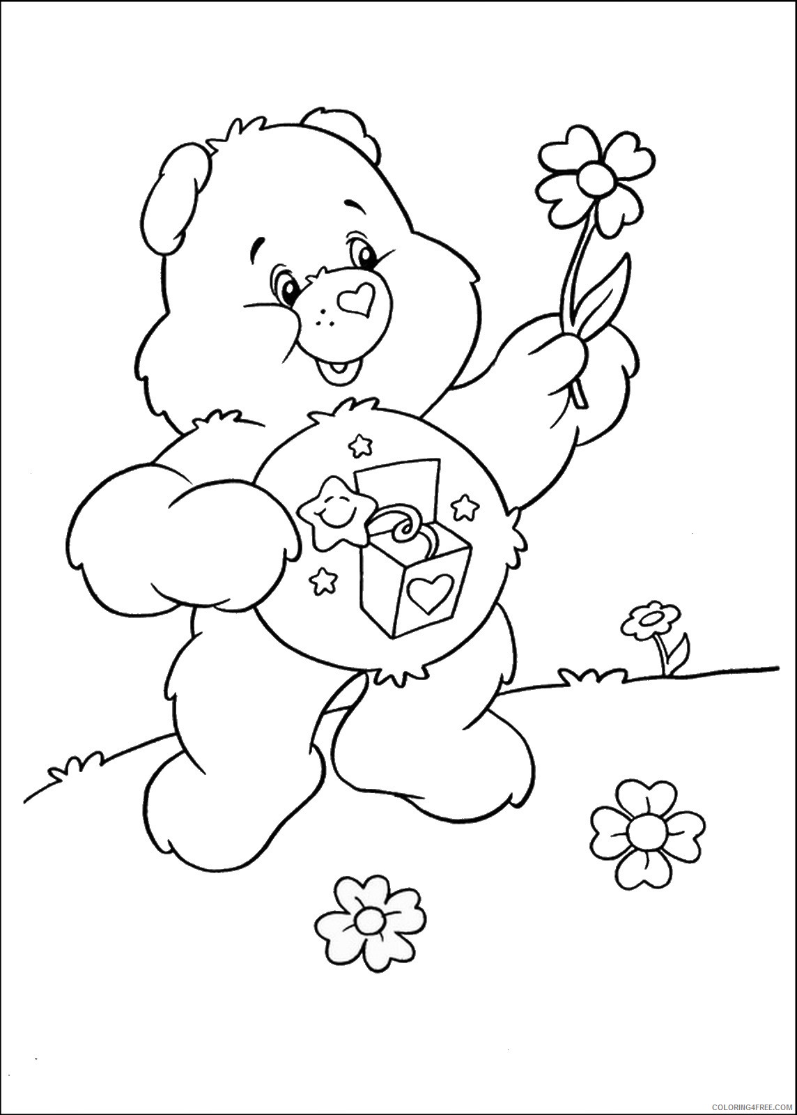 Care Bears Coloring Pages Cartoons care_bears_cl_20 Printable 2020 1556 Coloring4free