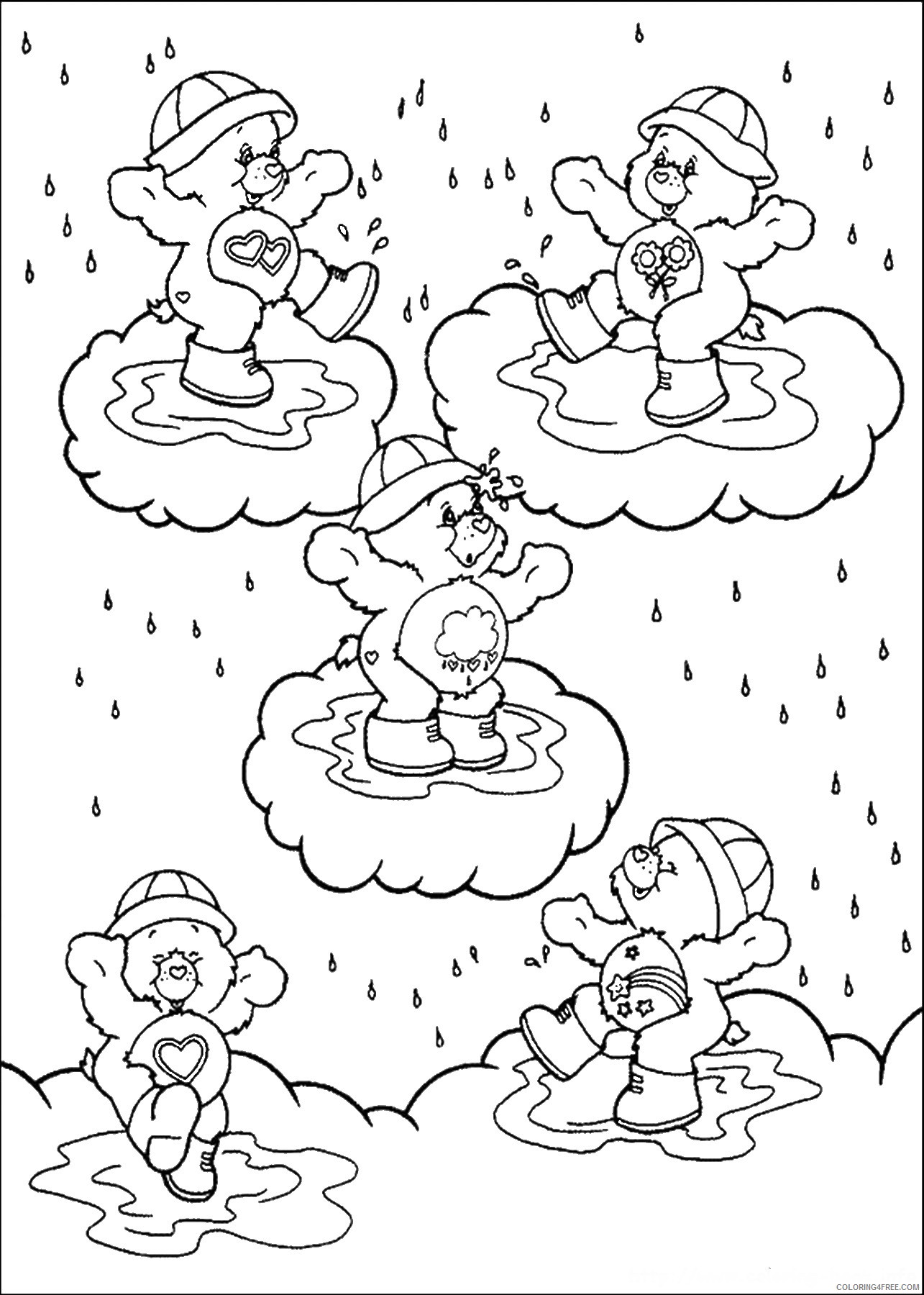 Care Bears Coloring Pages Cartoons care_bears_cl_21 Printable 2020 1557 Coloring4free