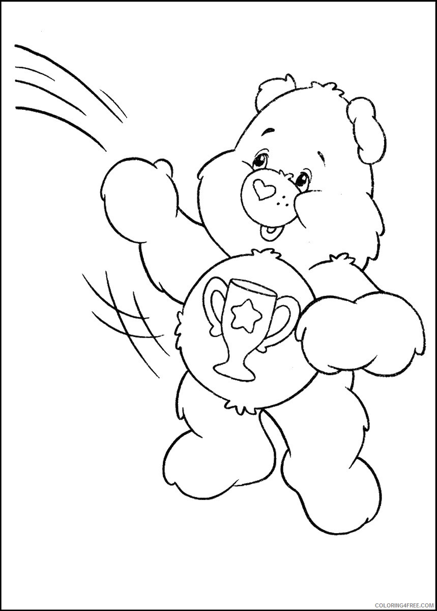 Care Bears Coloring Pages Cartoons care_bears_cl_22 Printable 2020 1558 Coloring4free