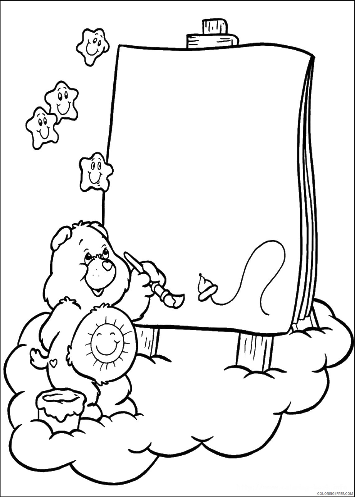 Care Bears Coloring Pages Cartoons care_bears_cl_23 Printable 2020 1559 Coloring4free