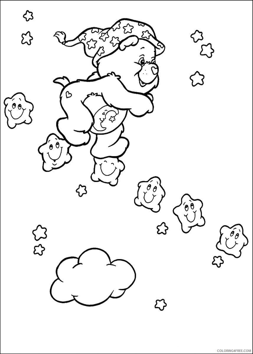 Care Bears Coloring Pages Cartoons care_bears_cl_27 Printable 2020 1563 Coloring4free