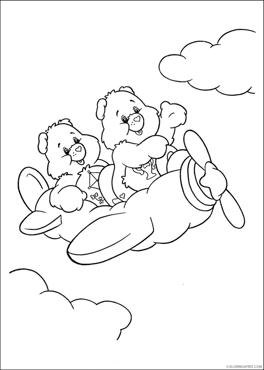 Care Bears Coloring Pages Cartoons care_bears_cl_32 Printable 2020 1567 Coloring4free