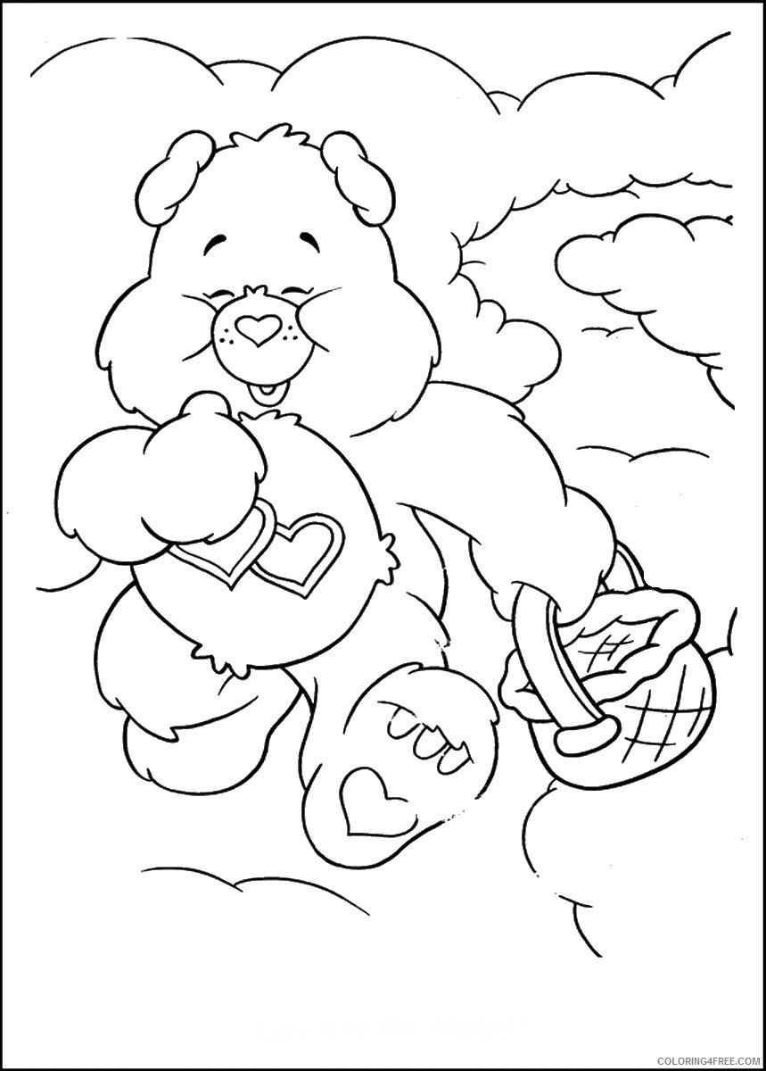 Care Bears Coloring Pages Cartoons care_bears_cl_33 Printable 2020 1568 Coloring4free